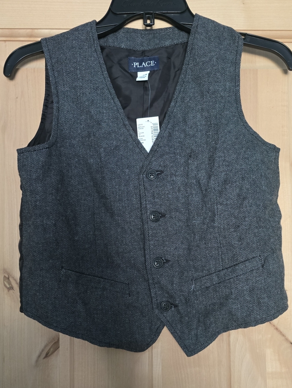 Herringbone dress vest from The Children's Place